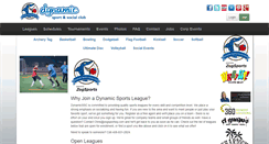 Desktop Screenshot of dynamicssc.com